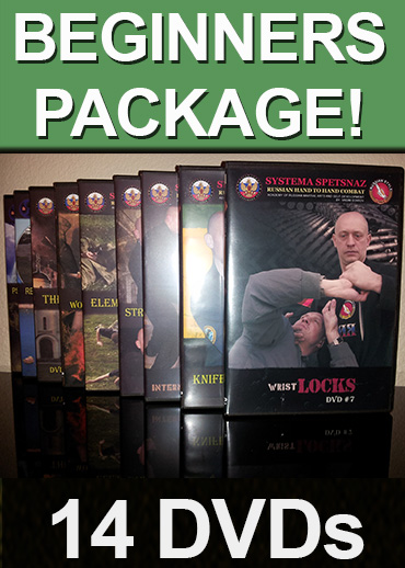 Systema Spetsnaz 14 DVD set - Beginners Package!!